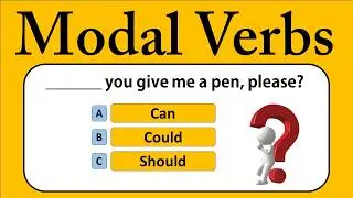 Modal verbs in English | Modal Verbs Quiz। Grammar Quiz