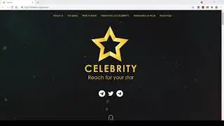 CELEBRITY token. no future. not Investable. DYOR