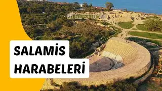 Salamis Harabeleri - Gazimağusa / Kuzey Kıbrıs Havadan Çekim