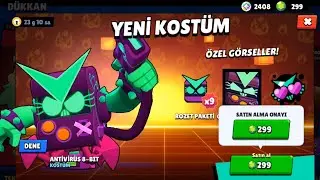 ANTİVİRÜS 8-BIT ALDIM ! - Brawl Stars