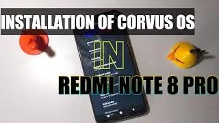 Installation Of Corvus Os (Stable) In Redmi Note 8 Pro