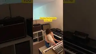 ☀️ #sunshineofmylife #steviewondercover #wurlitzer #dogsofyoutube #soothingmusic