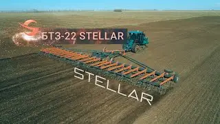 Как работает борона БТЗ 22 STELLAR (борона тяжелая зубовая 