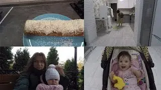 A YOUNG MOTHER'S EVERYDAY LIFE/GENERAL CLEANING/WHAT A MOTHER DOES IN THE KITCHEN WHILE THE BABY ...