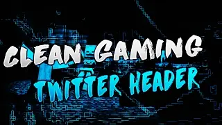 Free Clean Gaming Twitter Header Template