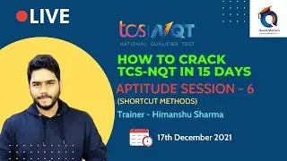 How to crack TCS NQT in 15 Days | Technical  Session 6