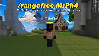 Como TENER un rango GRATIS en Minecraft