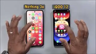 Nothing phone 3a Vs iqoo 13 Speed test comparision