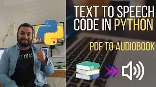 Text To Speech with TKinter - Python Tutorial to convert PDF to Audio