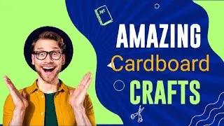Amazing cardboard craft@cardboard making pen cause @mahin art and craft