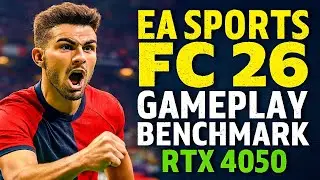 EA Sports FC26 on RTX 4050 Laptop | i5 13420H + RTX 4050 55W | Acer Nitro Lite 16