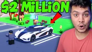 BUYING 2 MILLION DOLLAR CAR - ROBLOX - CAR FACTORY TYCOON
