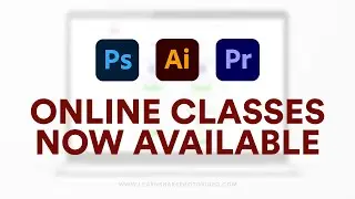 Online Classes Now Available — Adobe Photoshop, Illustrator and Premiere Pro