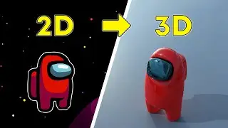 I Made AMONG US but it's 3D (in Blender)