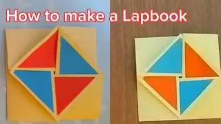 How to make a Lapbook for school project ideas/#lapbook #scrapbook #cardmaking