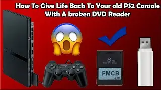 How To Give Life Back To Your old PS2 Console With A broken DVD Reader  🔥