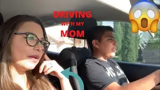 DRIVE WITH ME AND MY MOM (FUNNY)