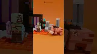 LEGO Minecraft 21255 The Nether Portal Ambush Speed Build