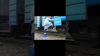 How seniors boarding train in zaporizhzhia city in ukraine
