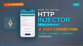 How to Setup HTTP Injector VPN in ALL Countries For a Secure Internet 