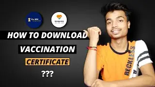 How to download vaccination certificate in hindi | vaccine certificate kaise download kre? | cowin