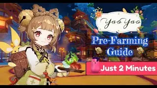 YaoYao Pre-Farming Guide ( Ascension + Talent Materials ) | Genshin Impact #genshinimpact #yaoyao