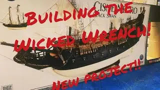 Unboxing, new intro and new project. Building the Wicked Wench( black swan)