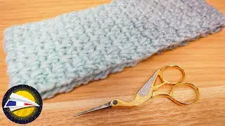 Crochet | Joli bandeau pour l'hiver | Explications simples en mailles serrées