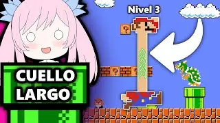 Mario, pero su cuello no dejará de crecer?