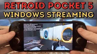 Retroid Pocket 5 Windows + Steam Streaming Test with Moonlight