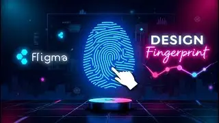 How to Design a Fingerprint Icon in Figma | Step-by-Step UI Icon Tutorial