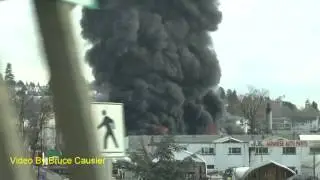 Fire On Mitchell Island