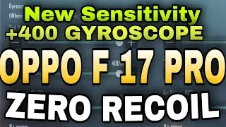 OPPO F17 Pro PUBG SENSITIVITY SETTINGS || 400GYROSCOPE || BEST SENSITIVITY SETTING OPPO F17 PRO 😱😱👌👌