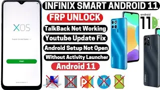 All Infinix Smart Android 11 FRP Bypass 2024 ✅| Infinix Smart|X688B/X657B/X6611B/X6511E |Without Pc