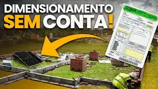 Como dimensionar SISTEMA SOLAR sem CONTA de LUZ