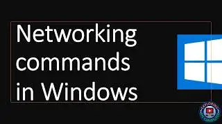 Basic Networking Commands in Windows | Networking commands |
