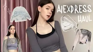 большая РАСПАКОВКА с AliExpress 💘 трендовая одежда на лето!!