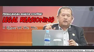 H  IKHSAN SH SPN MKN PERANCANGAN & ANALISA KONTRAK MELIPUTI LEGAL REASIONING