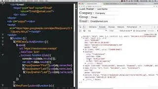 JSON+AJAX+API 0711 Random User Data API