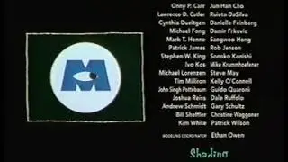 Closing To Monsters Inc Flemish VHS