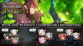 [Epic seven] Nature's Decline and Decay Hell Auto (Earth Advent mode)