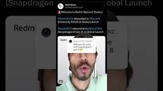 🚨 Poco F6 & Poco F6 Pro Processors