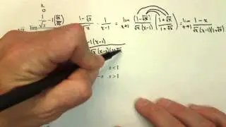 Calculating Limits with Algebra and Calculator Calc1 20pt3