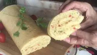 Codfish roll {here in Portugal it's called codfish pie}