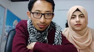 Gaza update with wife