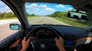 Driving my $325 1997 BMW E39 540i - POV DRIVE