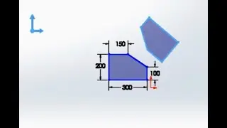 SolidWorks Tutorial 10 - Move Entitie - Copy Entities - Rotate Entities