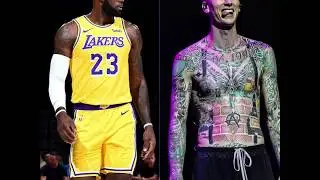 LeBron James Rapping Machine Gun Kelly Lyrics