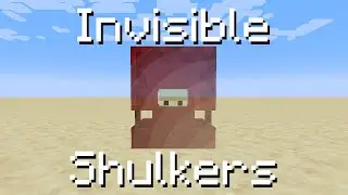 Make Shulkers Invisible in Minecraft