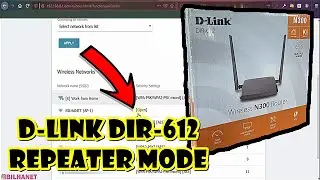 Cara Setting D-Link DIR-612 Mode Repeater Memperluas Jangkauan WiFi Access Point IndiHome